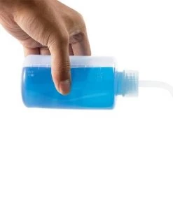 Bright Creations 8 Pack Plastic Squeeze Bottles, Squirt Containers for Lab (2 Sizes, 8 oz and 16 oz)