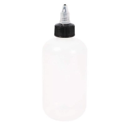 Juvale 24-Pack Boston Round Plastic Squeeze Bottle 4 Oz with Black Twist Cap for Sauces, Condiments, Arts & Crafts, White, 1.8"x5.3" 4 Juvale 24-Pack Boston Round Plastic Squeeze Bottle 4 Oz with Black Twist Cap for Sauces, Condiments, Arts & Crafts, White, 1.8"x5.3" - Image 2