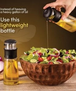 Belwares Oil Measure Dispenser Bottle, Press and Measure Oil Dispenser 2 bottle, 400 ML 10 Belwares Oil Measure Dispenser Bottle, Press and Measure Oil Dispenser 2 bottle, 400 ML -Kitchen Storage shop unnamed file 735
