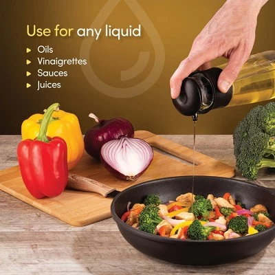 Belwares Oil Measure Dispenser Bottle, Press and Measure Oil Dispenser 2 bottle, 400 ML 6 Belwares Oil Measure Dispenser Bottle, Press and Measure Oil Dispenser 2 bottle, 400 ML - Image 4