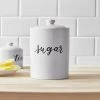Sugar Food Storage Canister White - Threshold™ -Kitchen Storage shop unnamed file 765