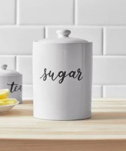 Sugar Food Storage Canister White - Threshold™