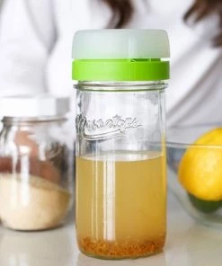 Masontops 2pk Kefir Cap Mason Jar Kefir Brewing Lids - Wide