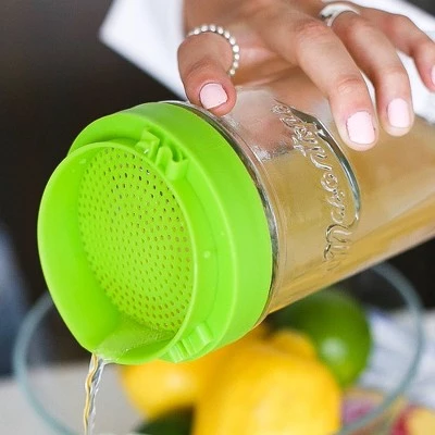 Masontops 2pk Kefir Cap Mason Jar Kefir Brewing Lids - Wide 4 Masontops 2pk Kefir Cap Mason Jar Kefir Brewing Lids - Wide - Image 2