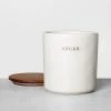 Hearth & Hand With Magnolia Stoneware Sugar Canister with Wood Lid - Hearth & Hand™ with Magnolia -Kitchen Storage shop unnamed file 821