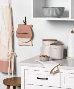 Hearth & Hand With Magnolia Stoneware Flour Canister with Wood Lid - Hearth & Hand™ with Magnolia 7 Hearth & Hand With Magnolia Stoneware Flour Canister with Wood Lid - Hearth & Hand™ with Magnolia -Kitchen Storage shop unnamed file 834