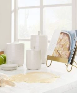 Kitchen Storage shop 18 Threshold Designed W/Studio McGee Stoneware Kitchen Storage Canister - Threshold™ designed with Studio McGee