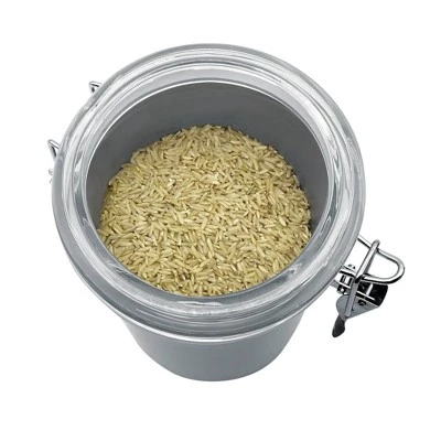 Oggi Jumbo Stainless Steel Kitchen Canister 4 Oggi Jumbo Stainless Steel Kitchen Canister - Image 2