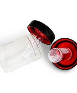 Masontops 2pk Jar Safe Child-Resistant Mason Jar Lids Wide Black