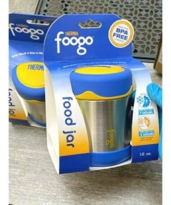 THERMOS FOOGO Vacuum Insulated Stainless Steel 10-Ounce Food Jar, Blue/Yellow 8 THERMOS FOOGO Vacuum Insulated Stainless Steel 10-Ounce Food Jar, Blue/Yellow -Kitchen Storage shop unnamed file 878