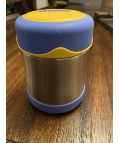 THERMOS FOOGO Vacuum Insulated Stainless Steel 10-Ounce Food Jar, Blue/Yellow 9 THERMOS FOOGO Vacuum Insulated Stainless Steel 10-Ounce Food Jar, Blue/Yellow -Kitchen Storage shop unnamed file 879