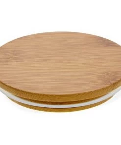 Juvale 3 Pack Black Ceramic Canisters with Bamboo Lids for Kitchen Counter, 4" x 4.13" -Kitchen Storage shop unnamed file 894