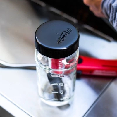 Masontops 2pk Jar Safe Child-Resistant Mason Jar Lids Wide Black 6 Masontops 2pk Jar Safe Child-Resistant Mason Jar Lids Wide Black - Image 4
