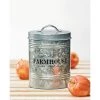 Amici Home Farmhouse Metal Storage Canister, 76oz