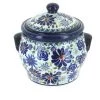 Blue Rose Pottery Blue Rose Polish Pottery Fantasy Small Canister -Kitchen Storage shop unnamed file 924