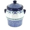 Blue Rose Pottery Blue Rose Polish Pottery Petite Bouquet Large Canister