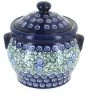 Blue Rose Pottery Blue Rose Polish Pottery Seaside Swirl Medium Canister -Kitchen Storage shop unnamed file 934