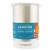 U Konserve U-Konserve Bulk Stainless Steel Food-Storage Canisters 48oz - Clear Silicone Leak-Proof Lids and White Base -Kitchen Storage shop unnamed file 938