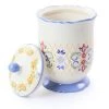 Gibson Laurie Gates California Designs Tierra 2.7 Quarts Hand Painted Stoneware Canister with Lid -Kitchen Storage shop unnamed file 941