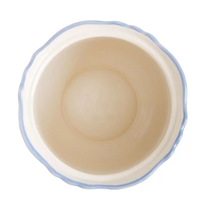 Gibson Laurie Gates California Designs Tierra 2.7 Quarts Hand Painted Stoneware Canister with Lid 4 Gibson Laurie Gates California Designs Tierra 2.7 Quarts Hand Painted Stoneware Canister with Lid - Image 2