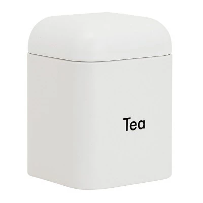 Juvale 4 Pack Stainless Steel Kitchen Canister Set (4.5 x 4.5 x 6 In, White) 6 Juvale 4 Pack Stainless Steel Kitchen Canister Set (4.5 x 4.5 x 6 In, White) - Image 4