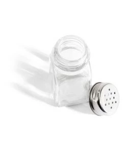 Juvale 24-Pack Square Glass Salt and Pepper Shakers Dispenser, 2-Ounce, Clear -Kitchen Storage shop unnamed file 994