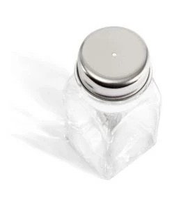 Juvale 24-Pack Square Glass Salt and Pepper Shakers Dispenser, 2-Ounce, Clear -Kitchen Storage shop unnamed file 996